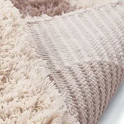 Villamatto - Khenifra Handknot Wool Premium (taupe/kermanvärinen)