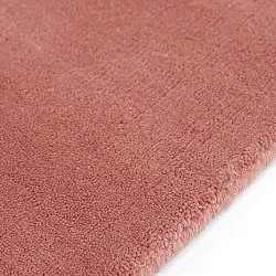 Villamatto - Rozel Handloom Wool Premium (himmeänpunainen)
