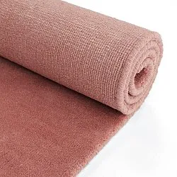 Villamatto - Rozel Handloom Wool Premium (himmeänpunainen)