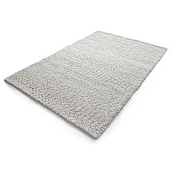 Villamatto - Sala Irregular Wool Bubble (vaaleanharmaa melange)