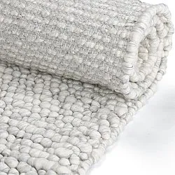 Villamatto - Sala Irregular Wool Bubble (vaaleanharmaa melange)