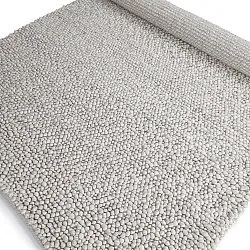 Villamatto - Sala Irregular Wool Bubble (vaaleanharmaa melange)