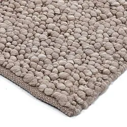 Villamatto - Sala Irregular Wool Bubble (taupe/valkoinen meleerattu)