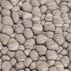 Villamatto - Sala Irregular Wool Bubble (taupe/valkoinen meleerattu)