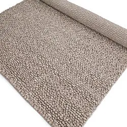 Villamatto - Sala Irregular Wool Bubble (taupe/valkoinen meleerattu)