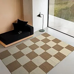 Villamatto - Scacco (ruskea/beige)