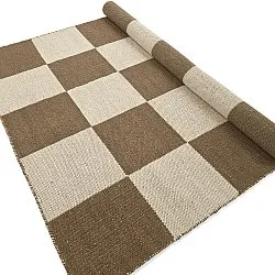 Villamatto - Scacco (ruskea/beige)