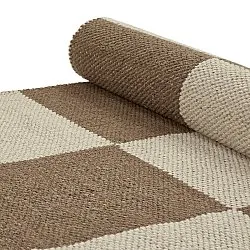 Villamatto - Scacco (ruskea/beige)