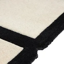 Villamatto - Syl Hand Tufted Wool Premium (musta/valkoinen)