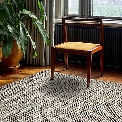 Villamatto - Talvia Braided Wool (harmaa)
