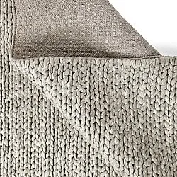 Villamatto - Talvia Braided Wool (harmaa)