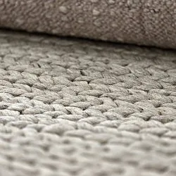 Villamatto - Talvia Braided Wool (harmaa)