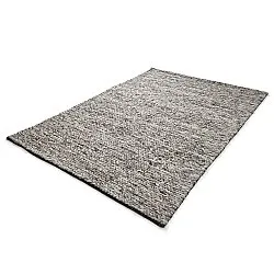 Villamatto - Talvia Braided Wool (tumman harmaa)