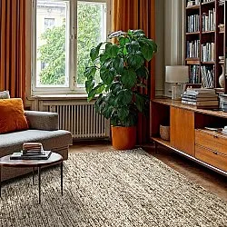 Villamatto - Talvia Braided Wool (luonto)