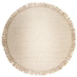 Pyöreä matot - Pike (beige)