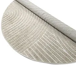 Pyöreät matot - Indoor/Outdoor Devon (beige)