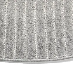 Pyöreät matot - Indoor/Outdoor Devon (harmaa)