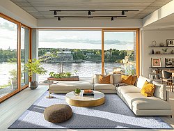 Wilton-matto - Monsaraz (sininen)