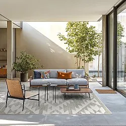 Shaggy Indoor/Outdoor - Patton (harmaa)