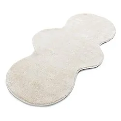 Aaltokuvioinen Käytävämatto - Aranga Super Soft Fur (beige)