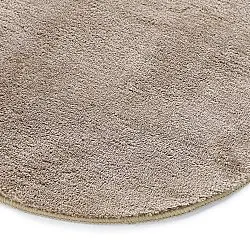 Aaltokuvioinen Käytävämatto - Aranga Super Soft Fur (ruskea)