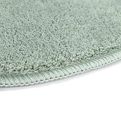 Aaltokuvioinen Käytävämatto - Aranga Super Soft Fur (vihreä)