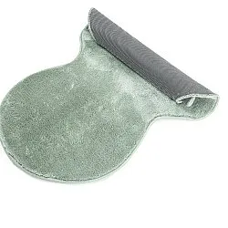 Aaltokuvioinen Käytävämatto - Aranga Super Soft Fur (vihreä)