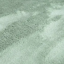 Aaltokuvioinen Käytävämatto - Aranga Super Soft Fur (vihreä)