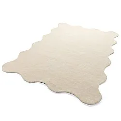 Aaltoileva villamatto - Diu Hand Tufted Wool Premium (kerma)