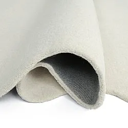 Aaltoileva villamatto - Diu Hand Tufted Wool Premium (valkoinen)