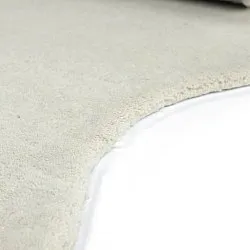Aaltoileva villamatto - Diu Hand Tufted Wool Premium (valkoinen)