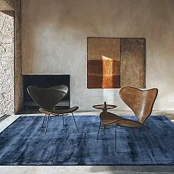 Viskoosi-matto - Jodhpur Special Luxury Edition (sininen)