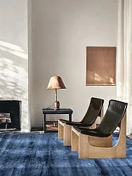 Viskoosi-matto - Jodhpur Special Luxury Edition (sininen)