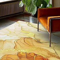 Wilton-matto - Etienne (beige/kulta)