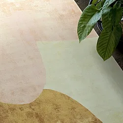 Wilton-matto - Lazio (beige/vaaleanpunainen)