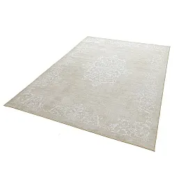 Wilton-matto - Santi (beige/valkoinen)