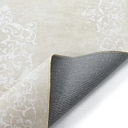 Wilton-matto - Santi (beige/valkoinen)