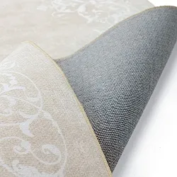 Wilton-matto - Santi (beige/valkoinen)