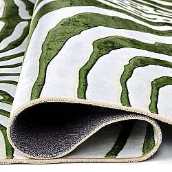 Wilton-matto - Zebra (vihreä)