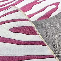 Wilton-matto - Zebra (vaaleanpunainen)