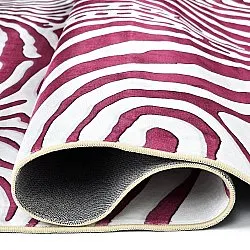 Wilton-matto - Zebra (vaaleanpunainen)