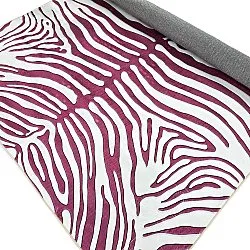 Wilton-matto - Zebra (vaaleanpunainen)