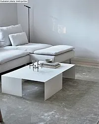 Wilton-matto - Art Silk (vaaleanharmaa/beige)