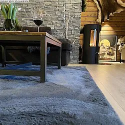 Ryijymatot - Aranga Super Soft Fur (antrasiitti)