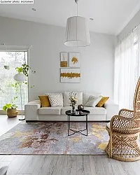 Wilton-matto - Elena (beige/kulta)