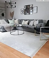Wilton-matto - Art Silk (vaaleanharmaa/beige)