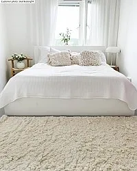 Villamatto - Aliste Wool Shaggy (snow white)