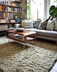 Villamatto - Aliste Wool Shaggy (alabaster gleam)