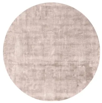 Pyöreä matto - Jodhpur Special Luxury Edition Viskoosi (vaaleanharmaa/beige)