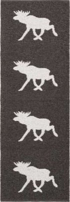 Muovimatot - Horredsmattan Moose (musta)